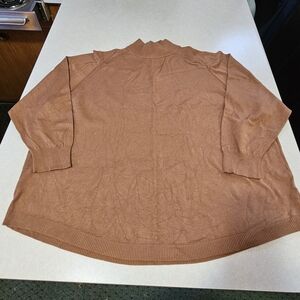 Belle by Kim Gravel Women's Top in Rust Brown